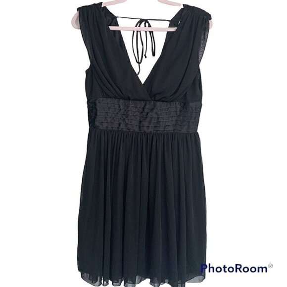 Trixxi Women Black Mini Dress, size Medium Junior - Picture 1 of 12